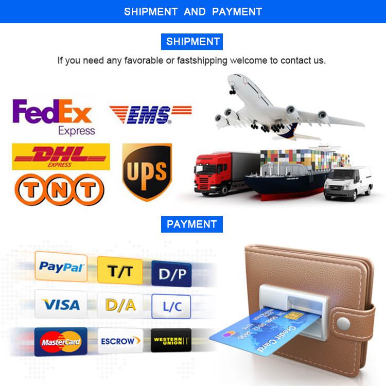 shipping and payment